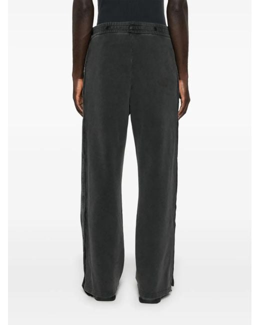 Y. Project Gray Layered Cotton Jersey Track Pants