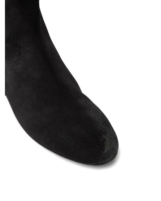 Marsèll Black Granblocco Leather Ankle Boots for men
