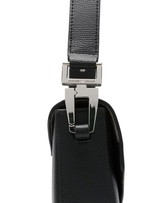 Emporio Armani White 1981 Leather Cross Body Bag