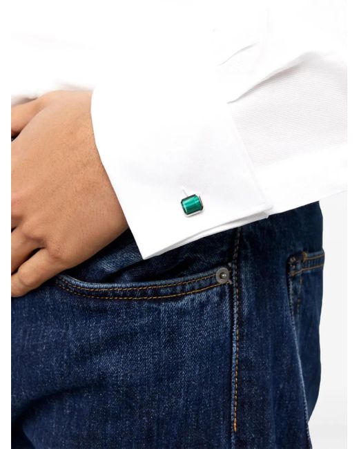 Mateo Green Malachite Cufflinks for men