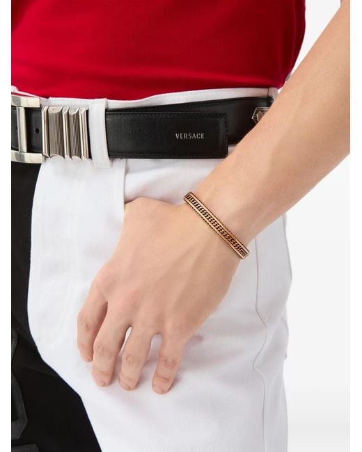 Versace Metallic Axis Bracelet for men