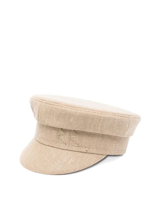 Ruslan Baginskiy Natural Logo-Embroidered Hat