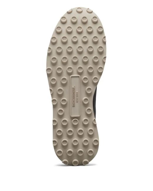 Thom Browne Black Alumni Sneakers for men