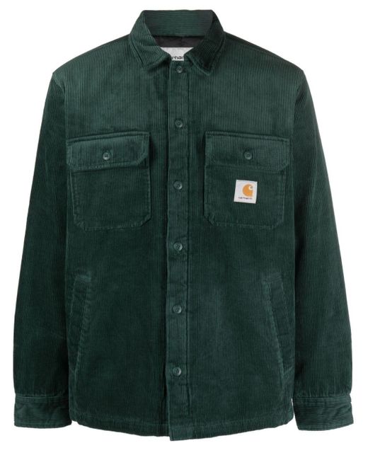 Carhartt Green Whitsome Corduroy Shirt Jacket for men