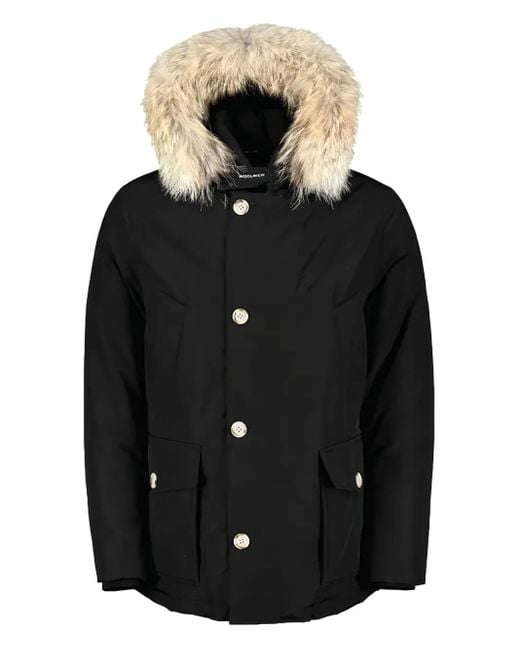 Woolrich Gewatteerde Parka in het Black voor heren