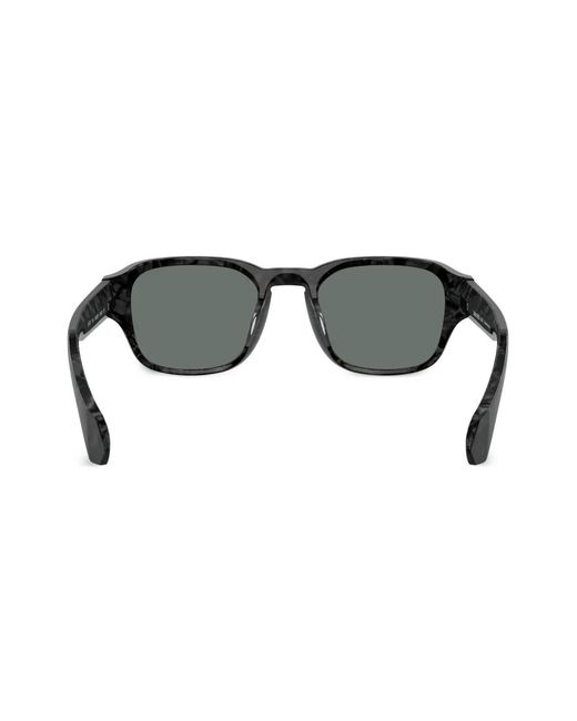 Alain Mikli Gray Square-Frame Sunglasses
