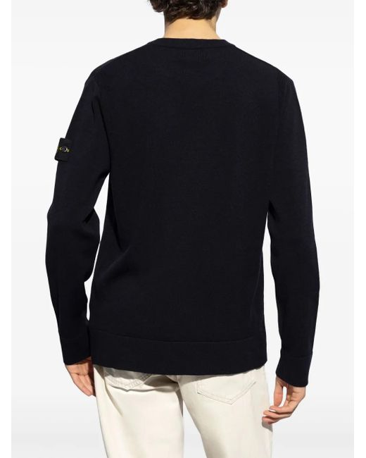 Stone Island Blue Sweaters for men