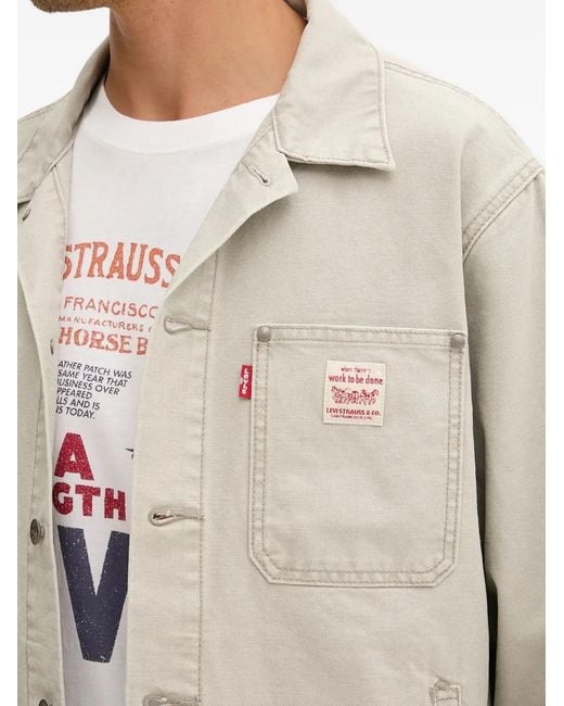 Levi's Gray Patch-Pocket Jacket for men