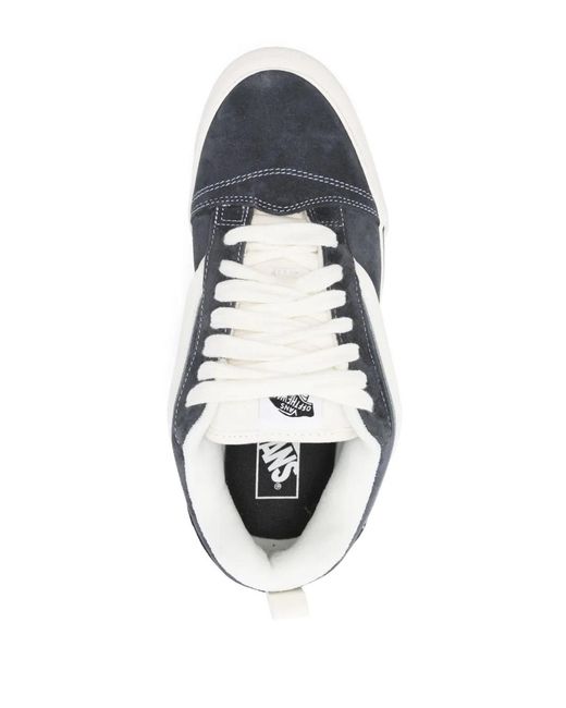 Vans White Knu Skool Sneakers