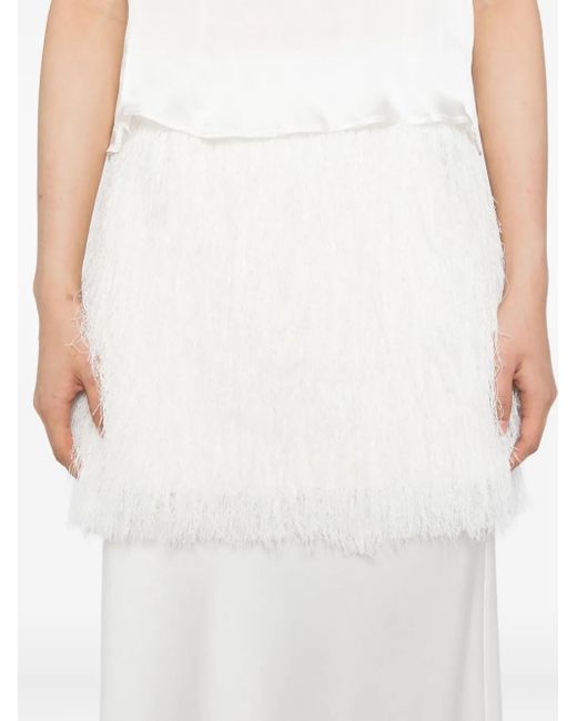 THE GARMENT White Sally Minirock