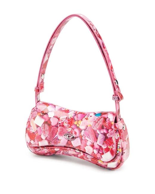 DIESEL Pink Shoulder Bag Play