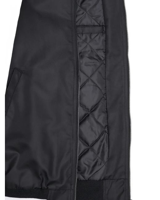 Aries Bomberjack Met Logodetail in het Black voor heren
