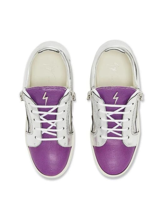 Giuseppe Zanotti Metallic Nicki Sneakers