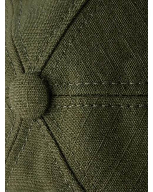 Prada Green Technical Fabric Baseball Cap for men