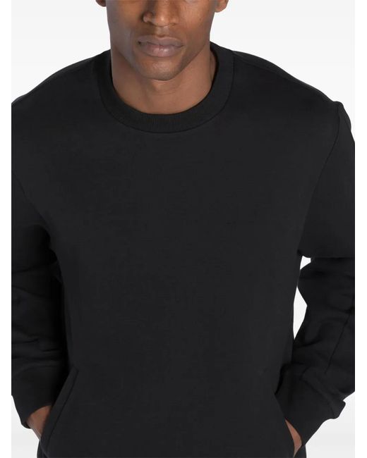 Reebok Black Active Collective Crew-Neck Hoodie for men