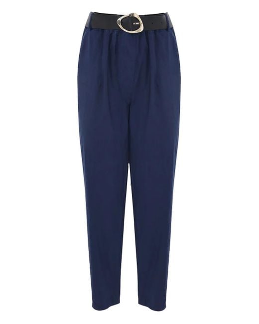 Kocca Blue Martin Belted Trousers