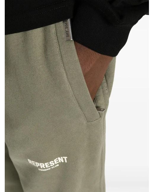 Represent Jogginghose Mit Logo-Print in Green für Herren