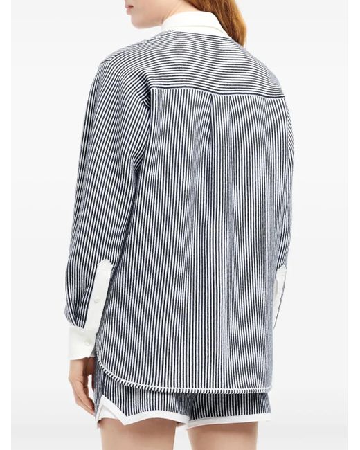 Barrie Blue Striped Shirt