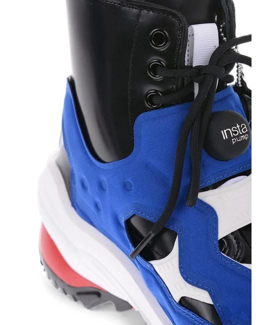 Maison Margiela Blue Tabi Project 0 Ankle Boots for men