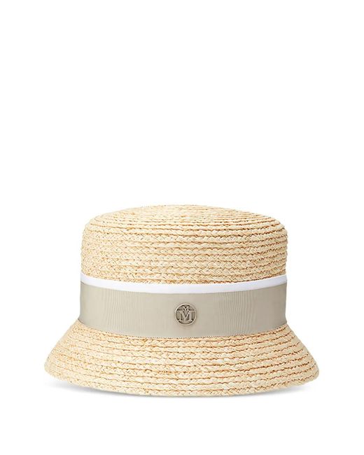 Maison Michel Natural New Kendall Straw Hat for men