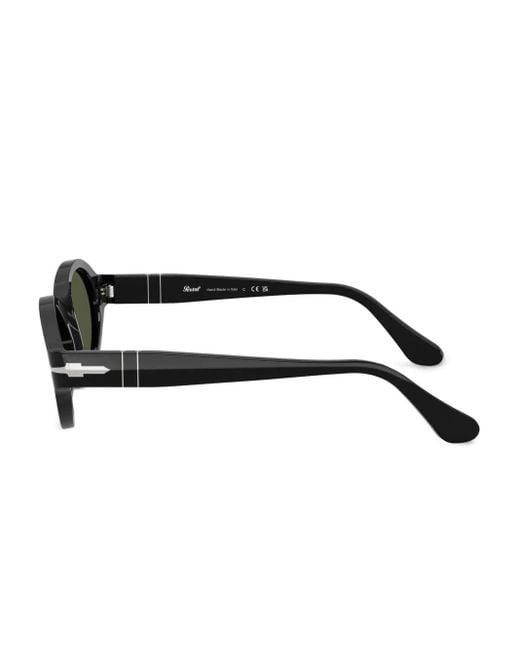 Persol Green Loris Round-Frame Sunglasses