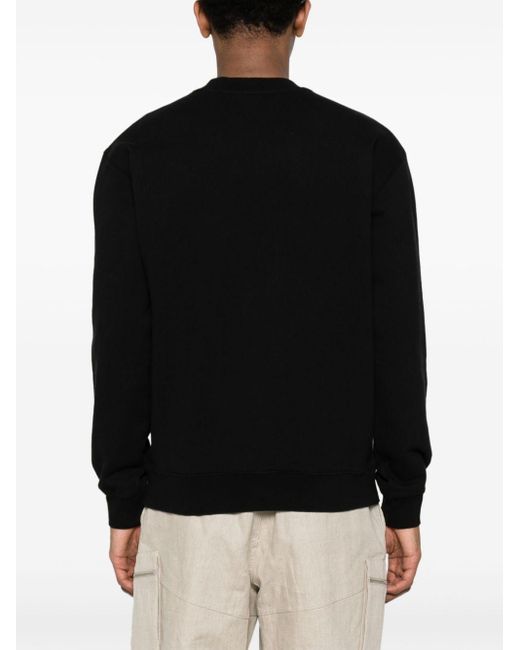 メンズ Jacquemus Les Classiquesコレクション Le Sweatshirt Gros Grain スウェットシャツ Black