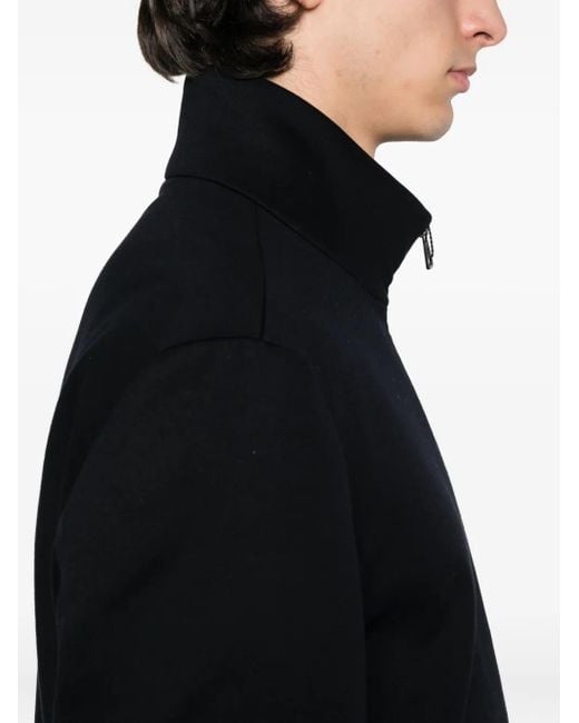 Moncler Black Simorre Zip-Fastening Jacket for men