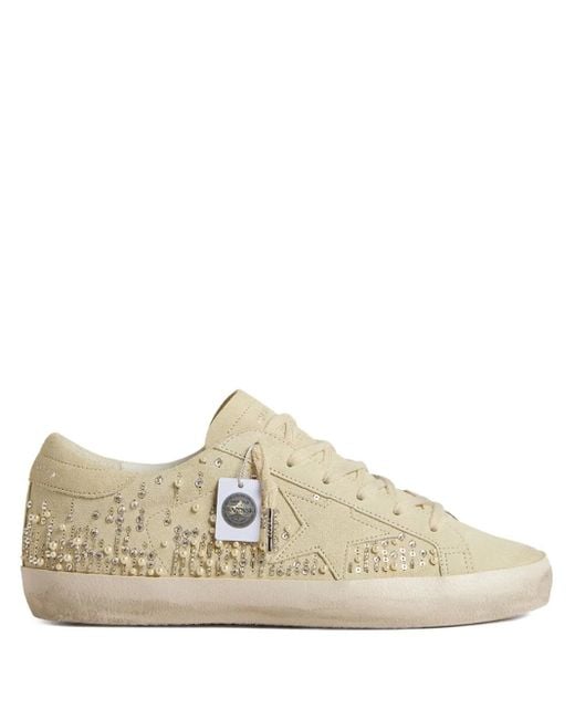 Golden Goose Deluxe Brand White Super-Star Sneakers