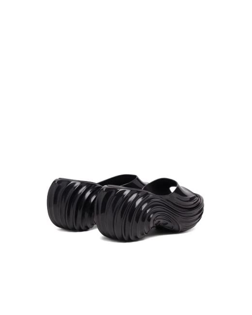 DIESEL White X Melissa Platform Wave Sandals