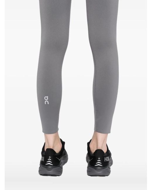 On Shoes Gray Studio Tights 7/8 Leggings