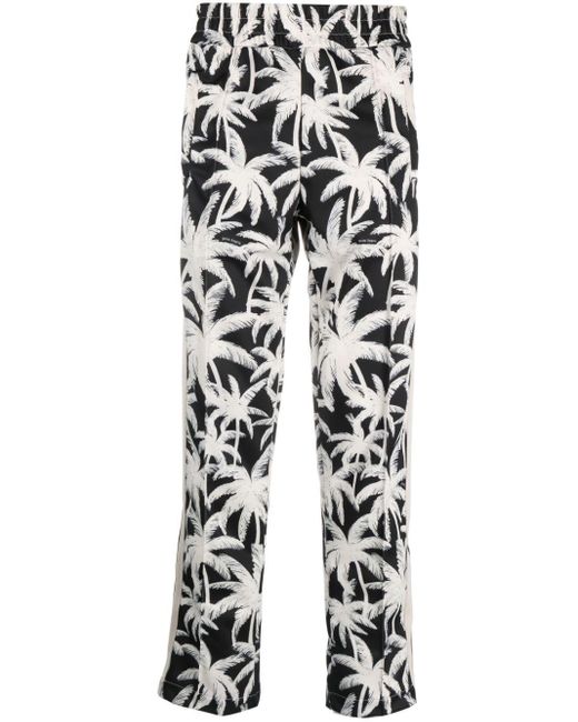 Pantalon de jogging à imprimé palmier Palm Angels pour homme en coloris Black