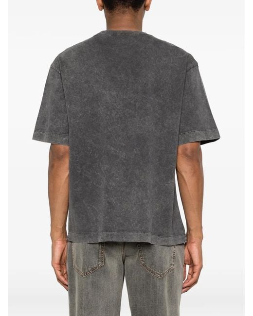 Off-White c/o Virgil Abloh Gray Off 'Owr Skate' Short Sleeve T-Shirt for men