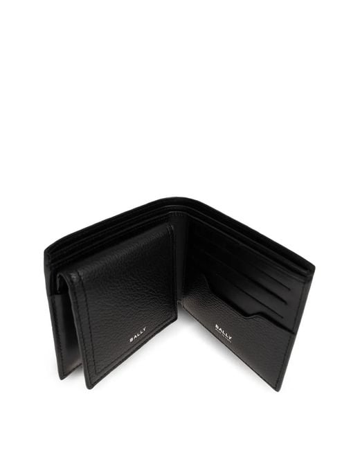 Bally Black Capitol Textured Wallet for men