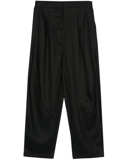 Pantalones rectos Lardini de color Black