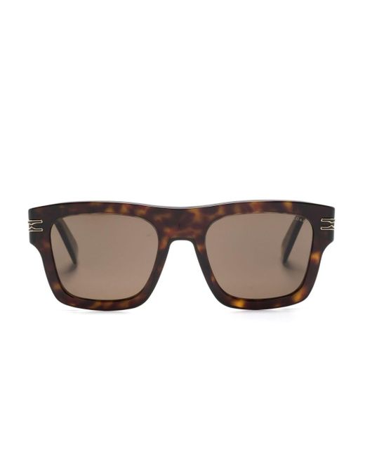 BVLGARI Brown B.zero1 Square-frame Sunglasses