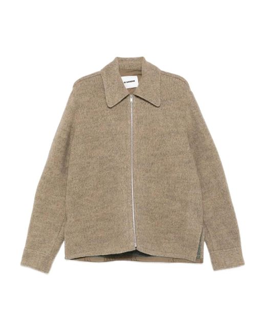 Jil Sander Jacke mit Reißverschluss in Natural für Herren