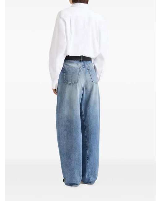 Givenchy Blue Light Cocoon Jeans