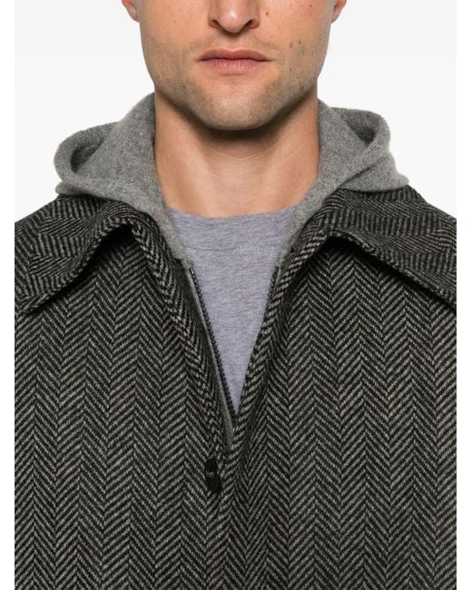 sunflower Gray Winter Coat for men