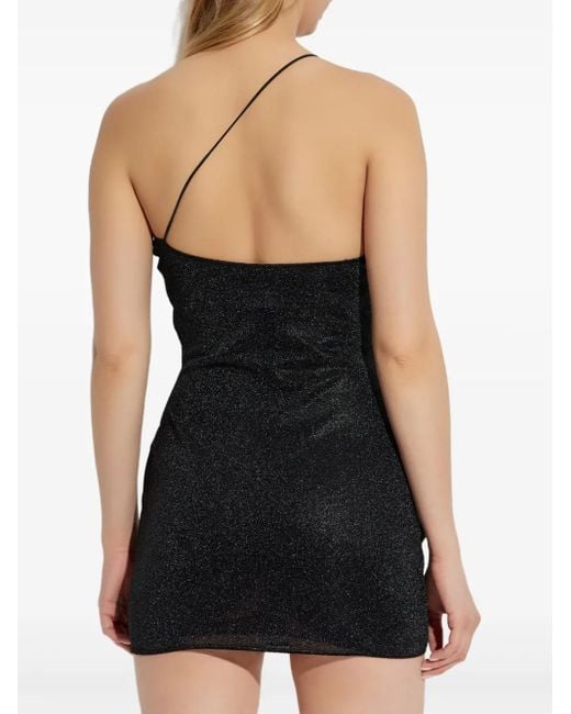 oseree lumiere one shoulder dress Lumire Spiral One Shoulder Dress