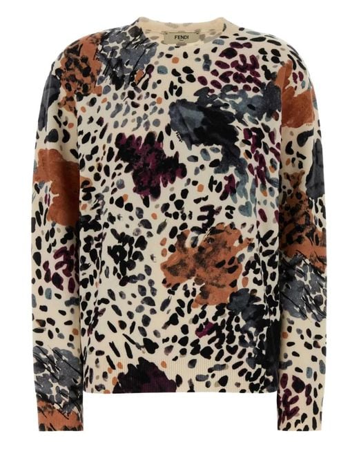 Jersey Estampado Fendi de color Black