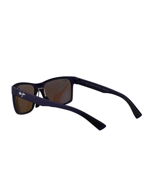 Maui Jim Blue Ho'Opili Rectangle-Frame Sunglasses for men