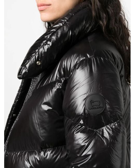 Woolrich Black Aliquippa Puffer Jacket
