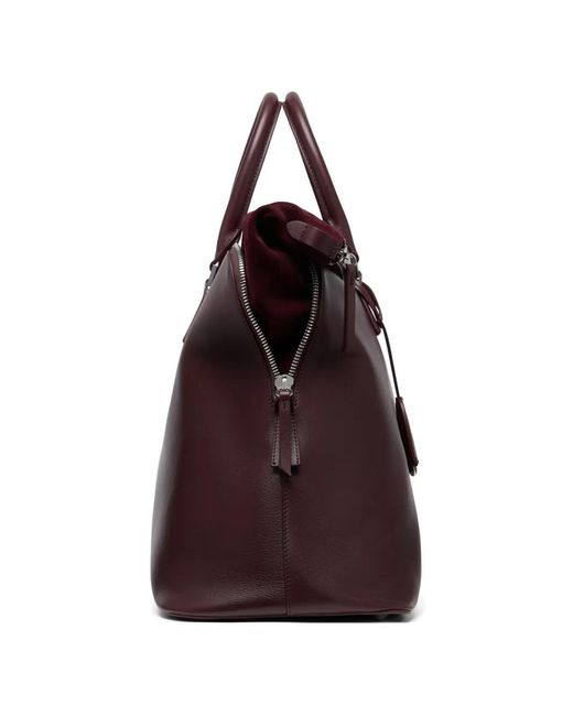 Maison Margiela Purple Xl 5Ac Soft Leather Shoulder Bag