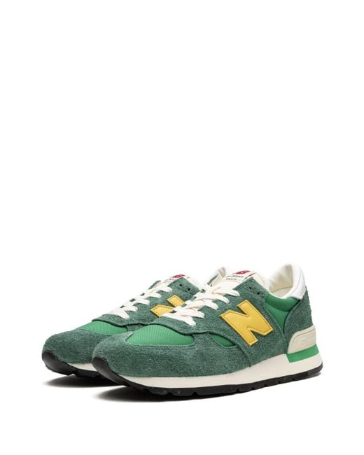 New Balance Green 990 V1 Sneakers