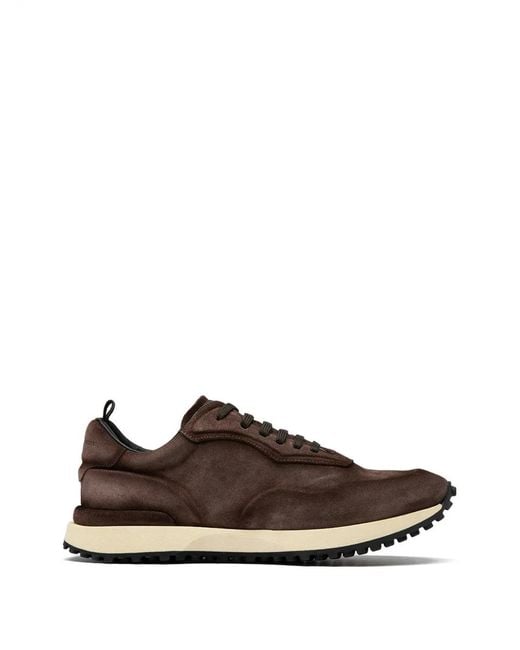 Officine Creative Brown Kenyan 001 Lace-Up Sneakers for men