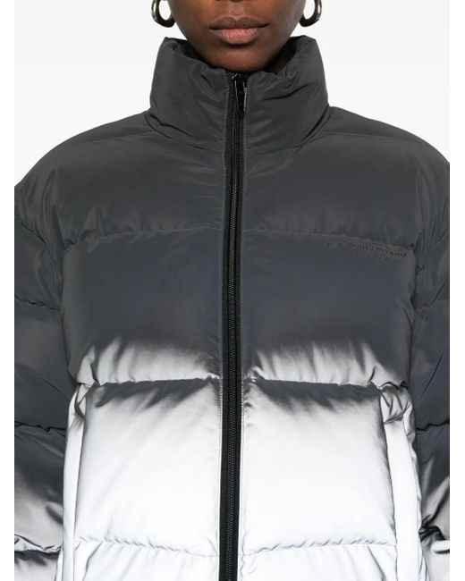 Alexander Wang Black Reflective Puffer Jacket