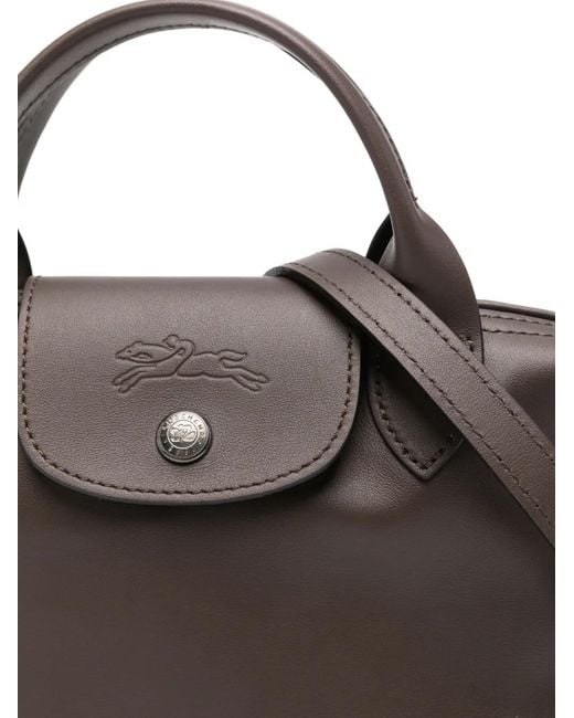 Longchamp Gray Le Pliage Xtra Xs Handbag