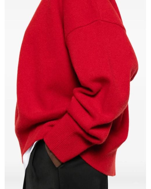 Pull À Col Rond Rohe en coloris Red