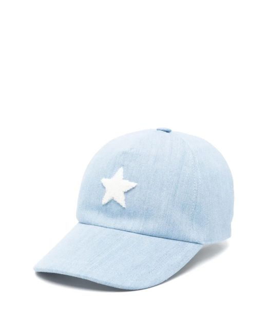 Gorra con estrella Lorena Antoniazzi de color Blue