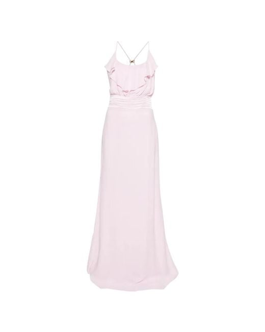 Elisabetta Franchi Pink X Pronovias Putxet Maxi Dress